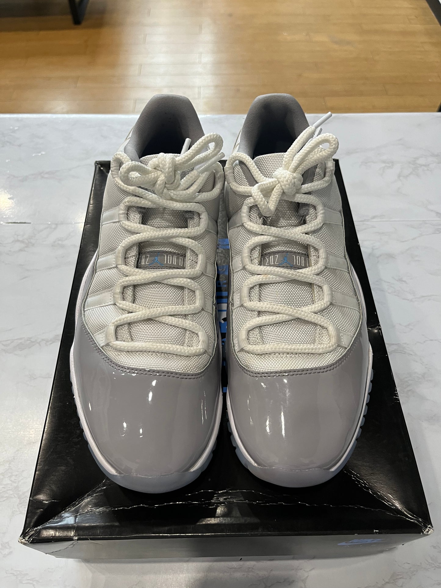 Jordan 11 Retro Low Cement Grey Pre Owned