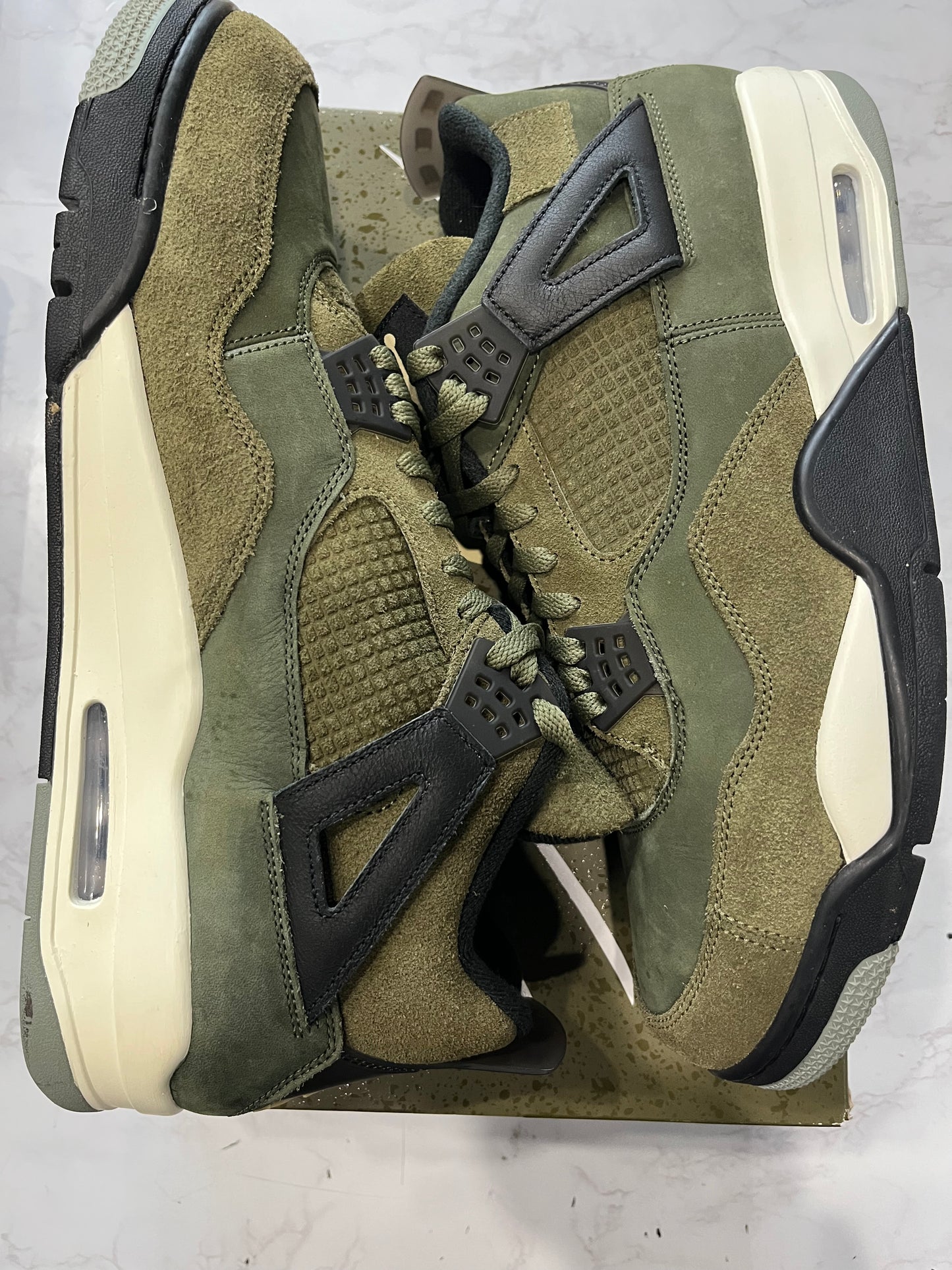 Air Jordan 4 Retro SE Craft - Olive