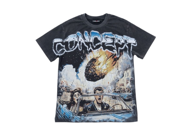 COMET TEE -BLK