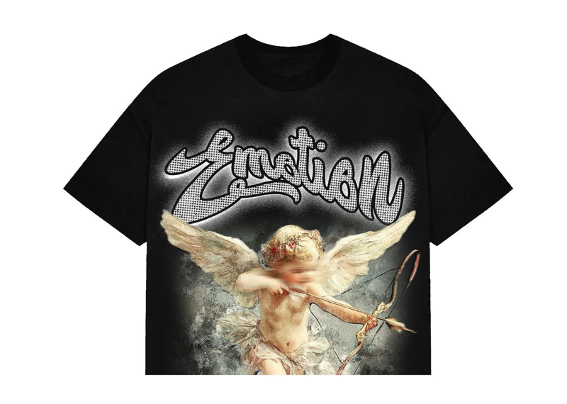 Black Rhinestone Cropped tee