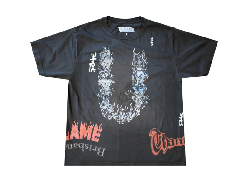 Travis Scott Circus Maximus Uptopia Madrid Tee