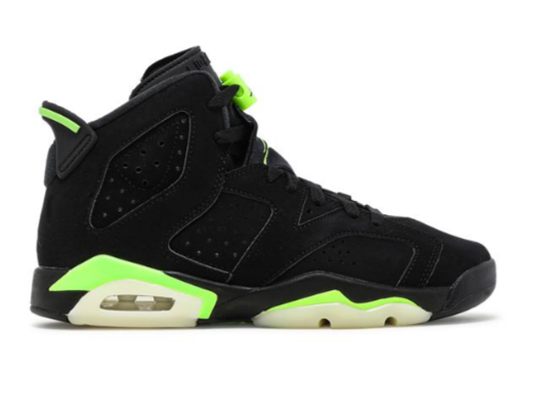 Jordan 6 electric Green GS PRE-OWNED
