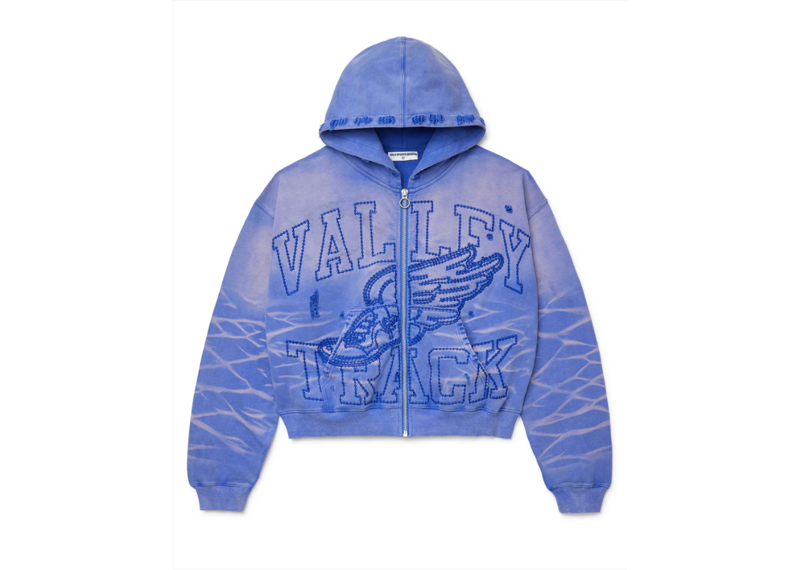 VALE FOREVER WILDFLOWER GARDEN ZIP UP HOODIE