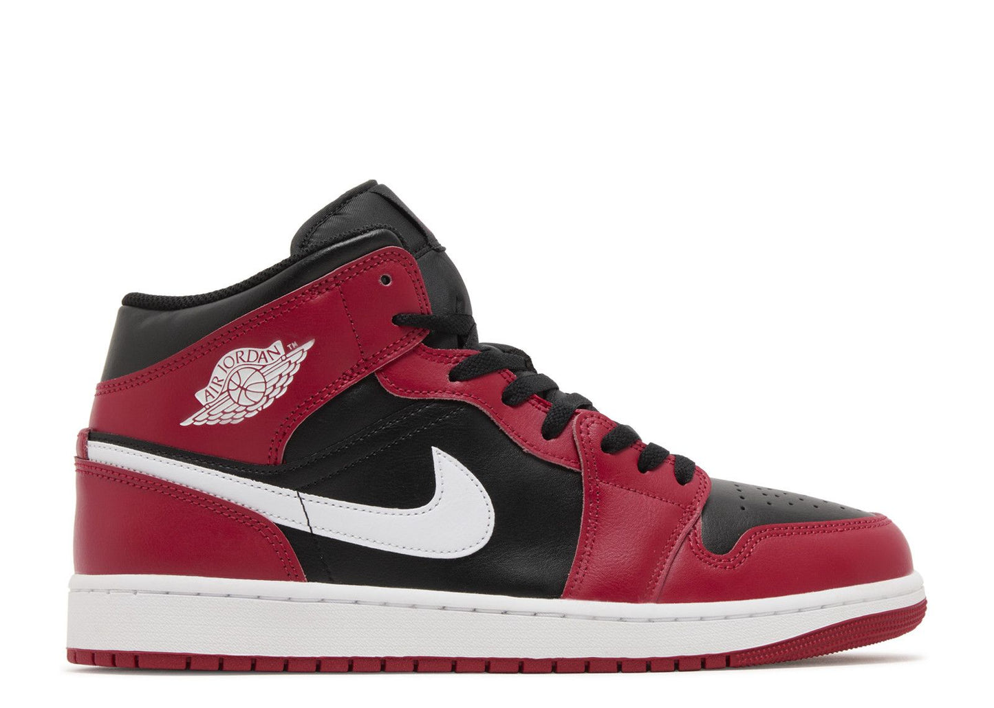 Air Jordan 1 Mid Gym Red Black White