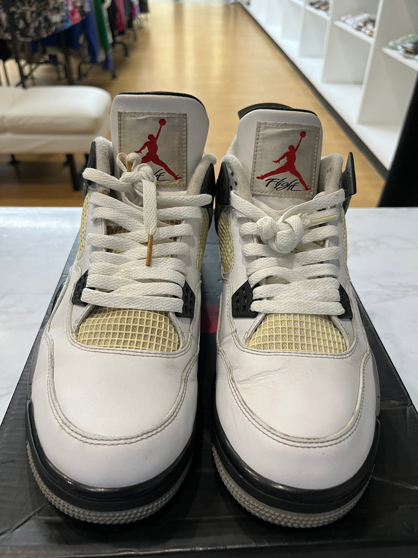 Jordan 4 Retro White Cement 2012 PRE-OWNED