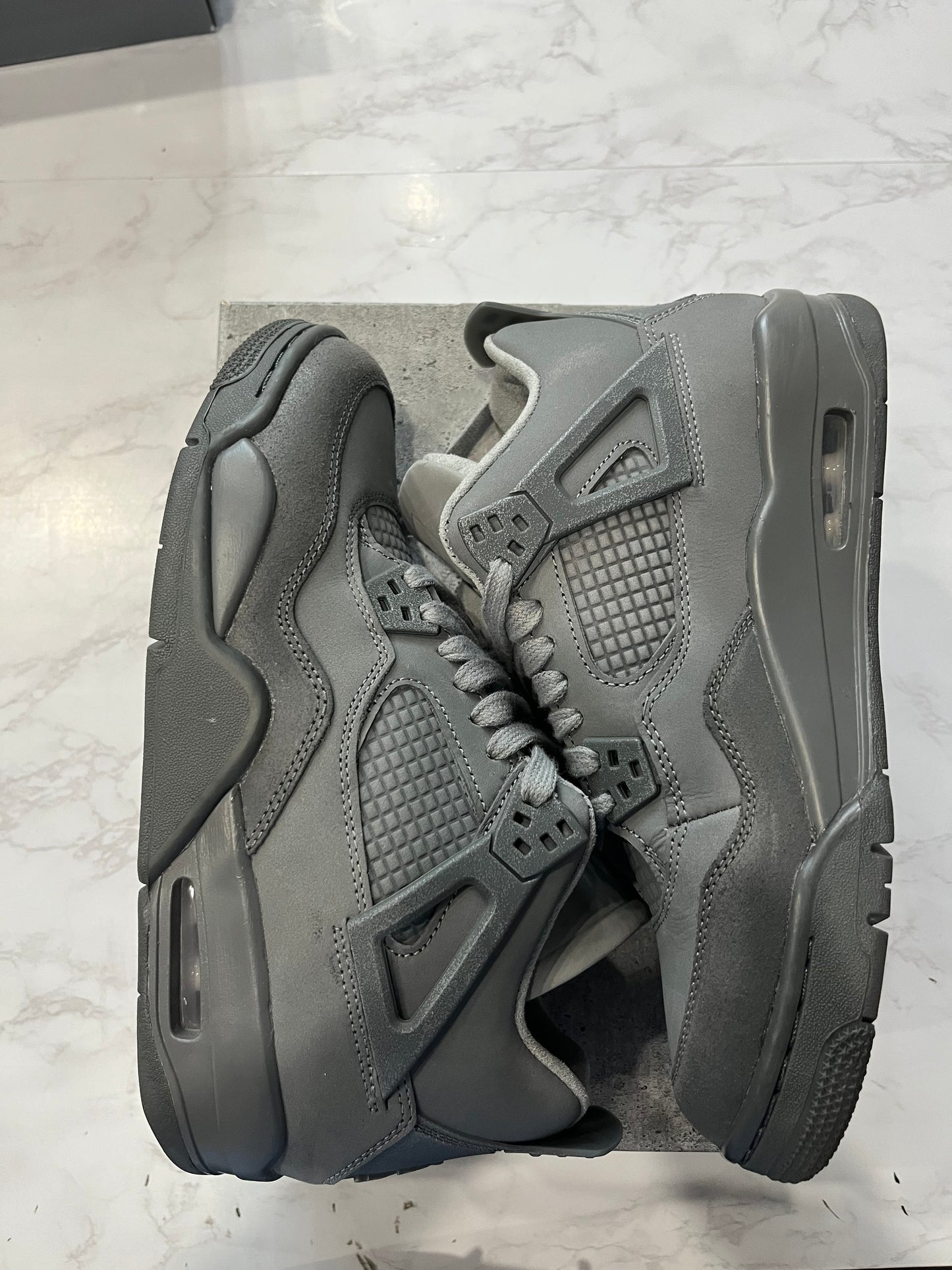 Jordan 4 Retro SE GS Wet Cement PRE-OWNED