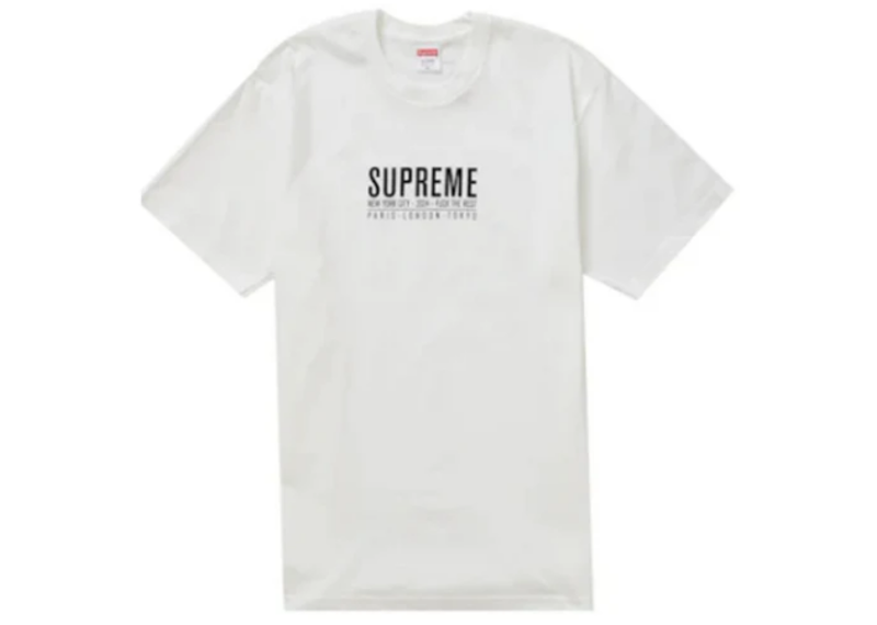 Supreme Paris Tee White