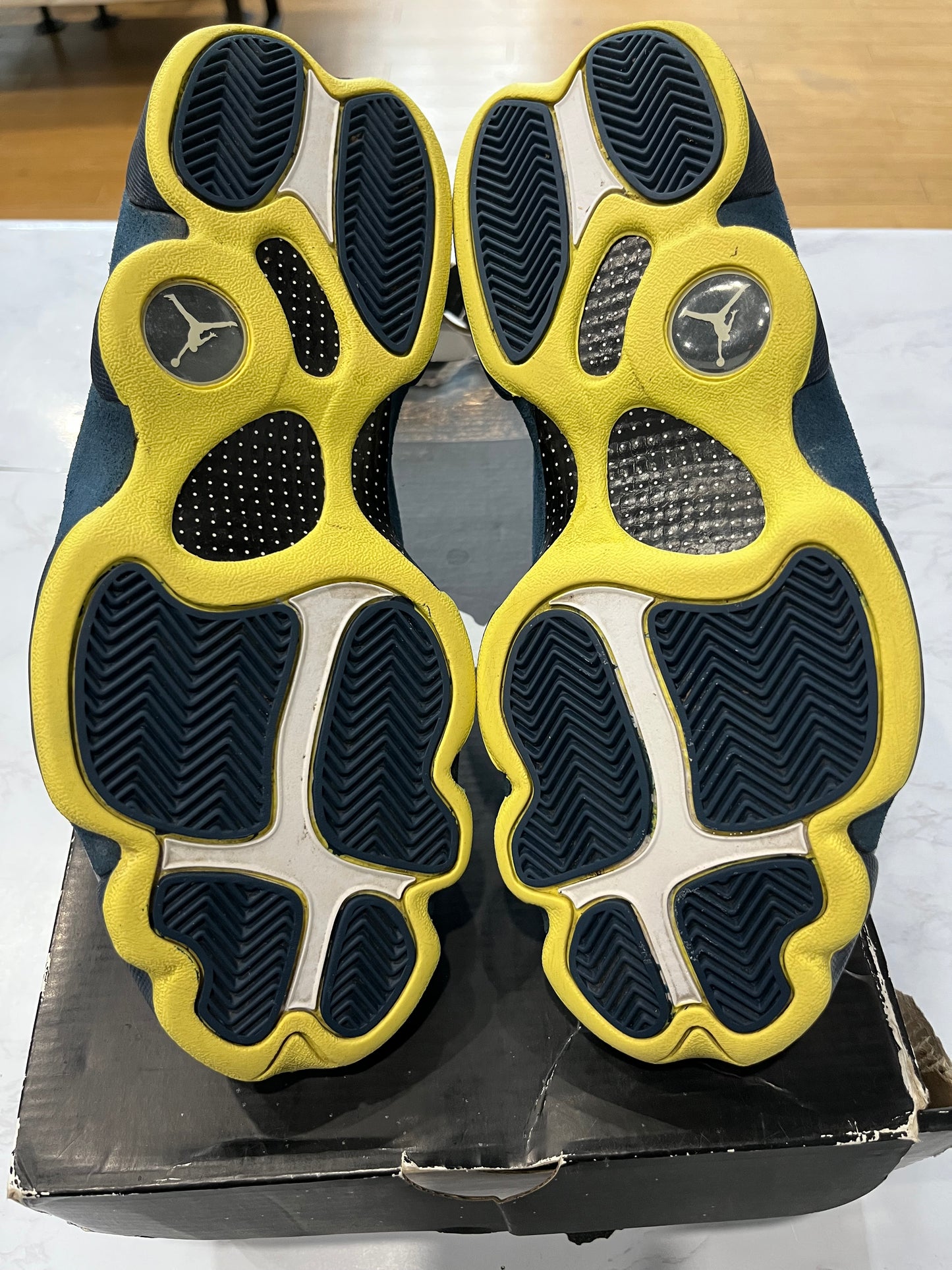 Jordan 13 Retro Squadron Blue PRE-OWNED