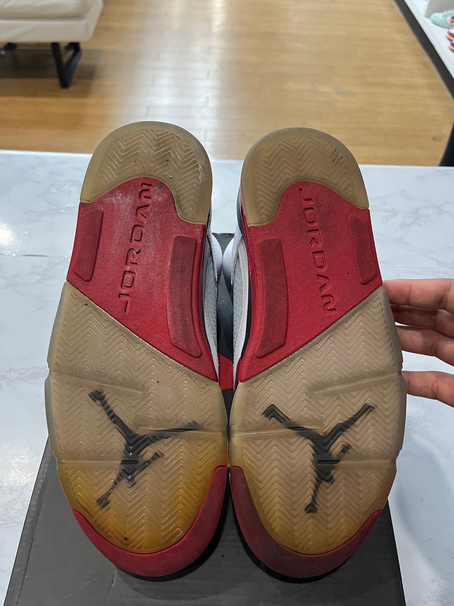 Jordan 5 Retro Fire Red 2013 PRE-OWNED