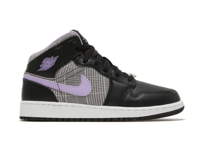 Jordan 1 Mid SE GS Houndstooth PRE-OWNED