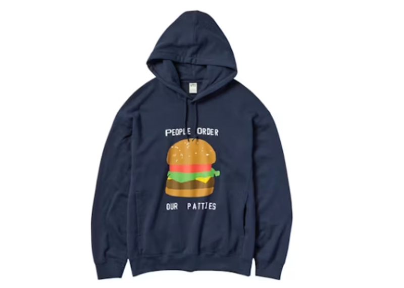 Uniqlo x CPFM Spongebob Squarepants Hoodie Navy