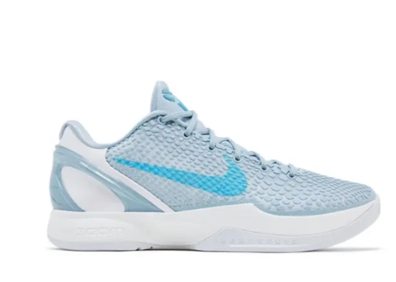 Caitlin Clark x Zoom Kobe 6 Protro Light Armory Blue