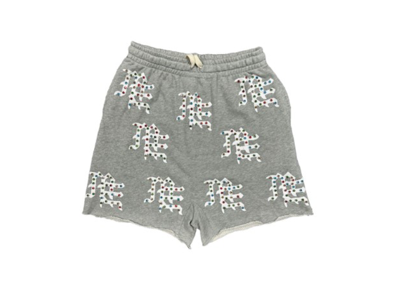 Grey ME Logo Shorts