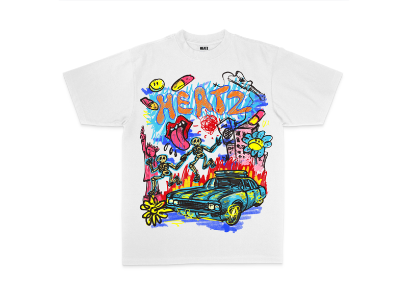 Heatz World On Fire Tee