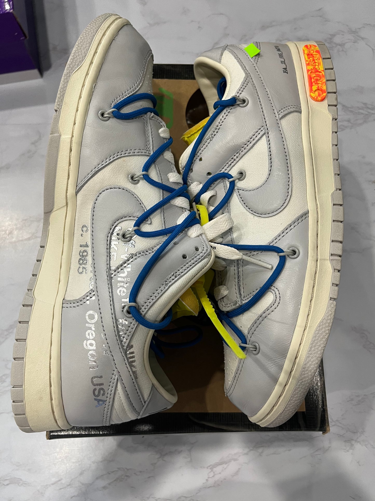 Off-White x Dunk Low Lot 10 of 50 Pre Owned