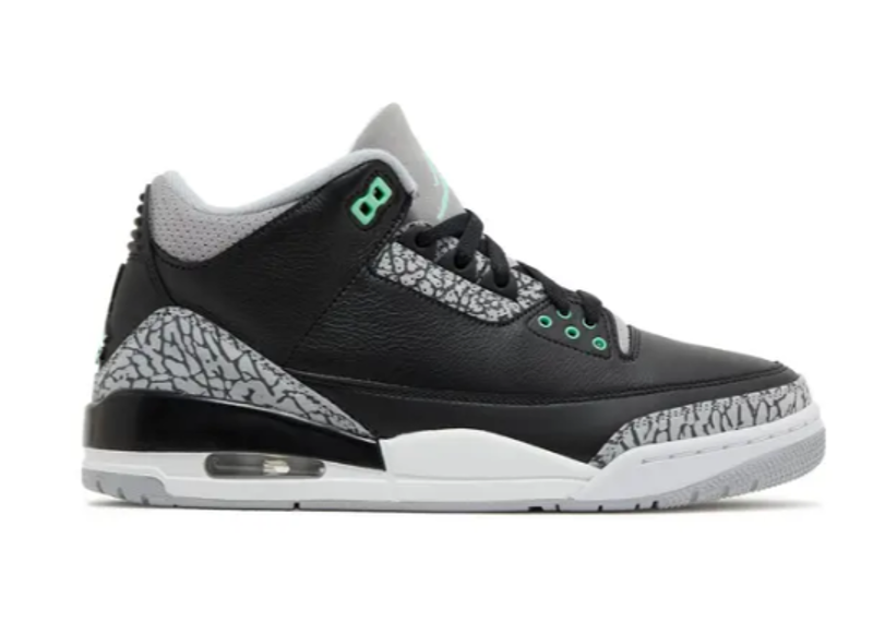 Jordan 3 Retro Green Glow PRE-OWNED
