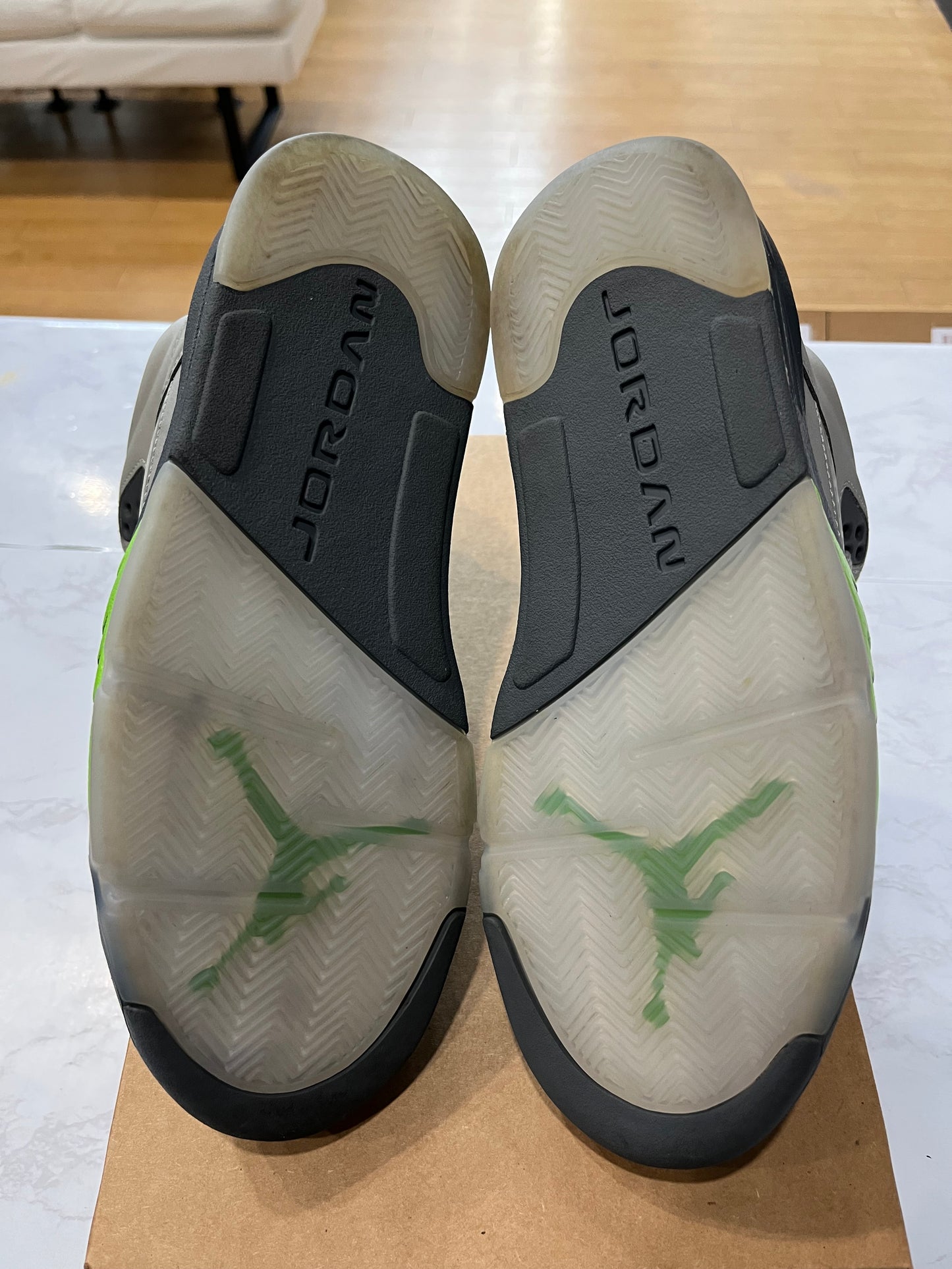 Jordan 5 Retro Green Bean 2021 PRE-OWNED