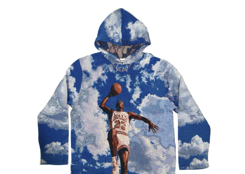 MJ Clouds Dunk Tapestry Hoodie