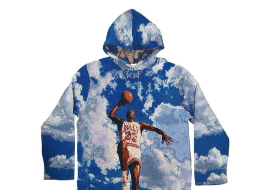 MJ Clouds Dunk Tapestry Hoodie