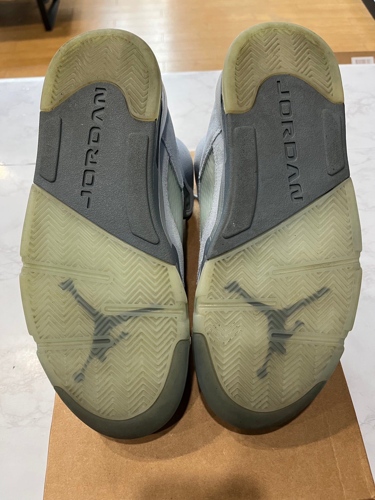 Wmns Jordan 5 Retro Blue Bird PRE-OWNED