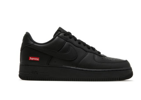Supreme x Air Force 1 Low Box Logo - Black PRE-OWNED