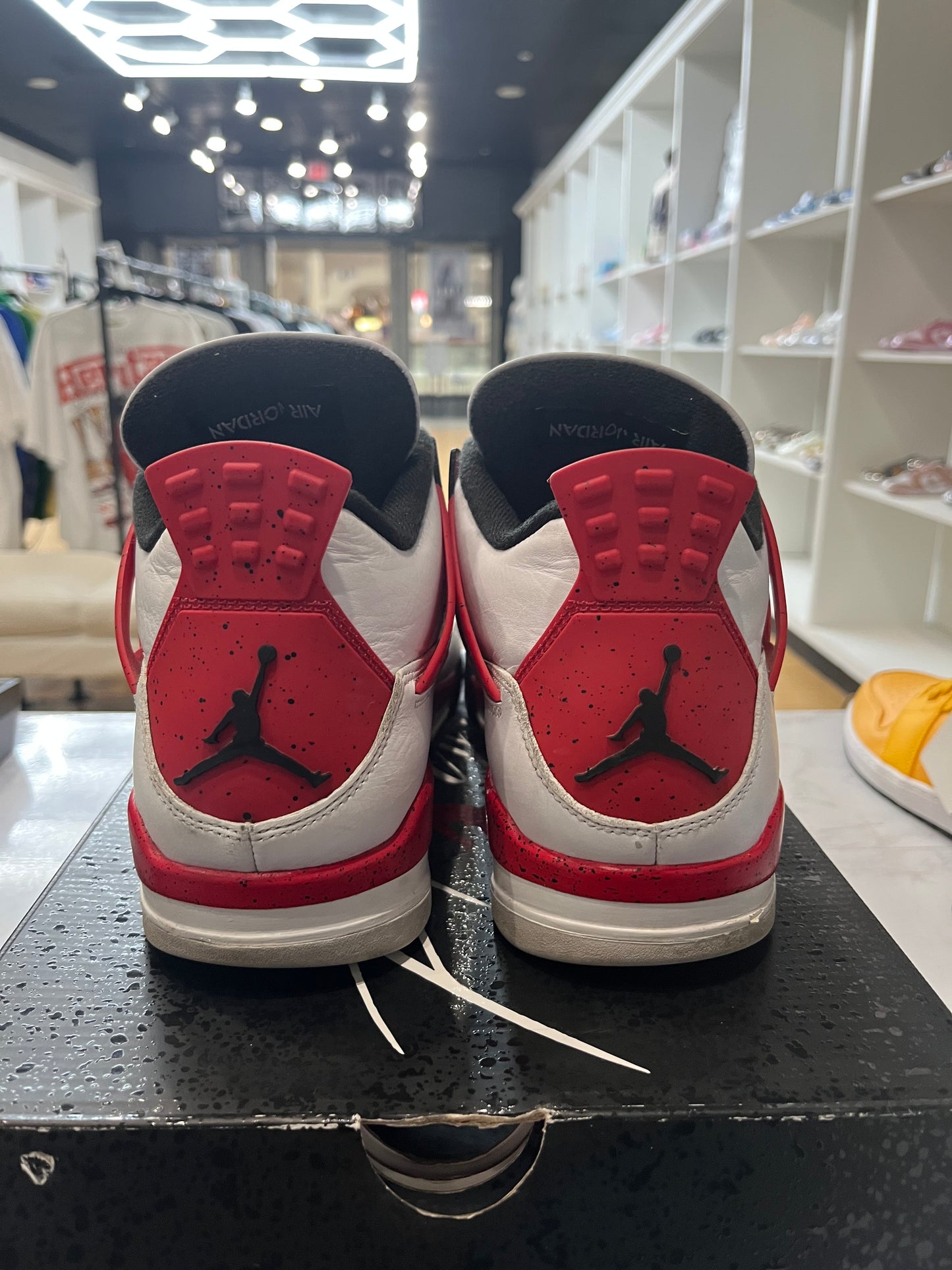 Jordan 4 Retro Red Cement PRE-OWNED