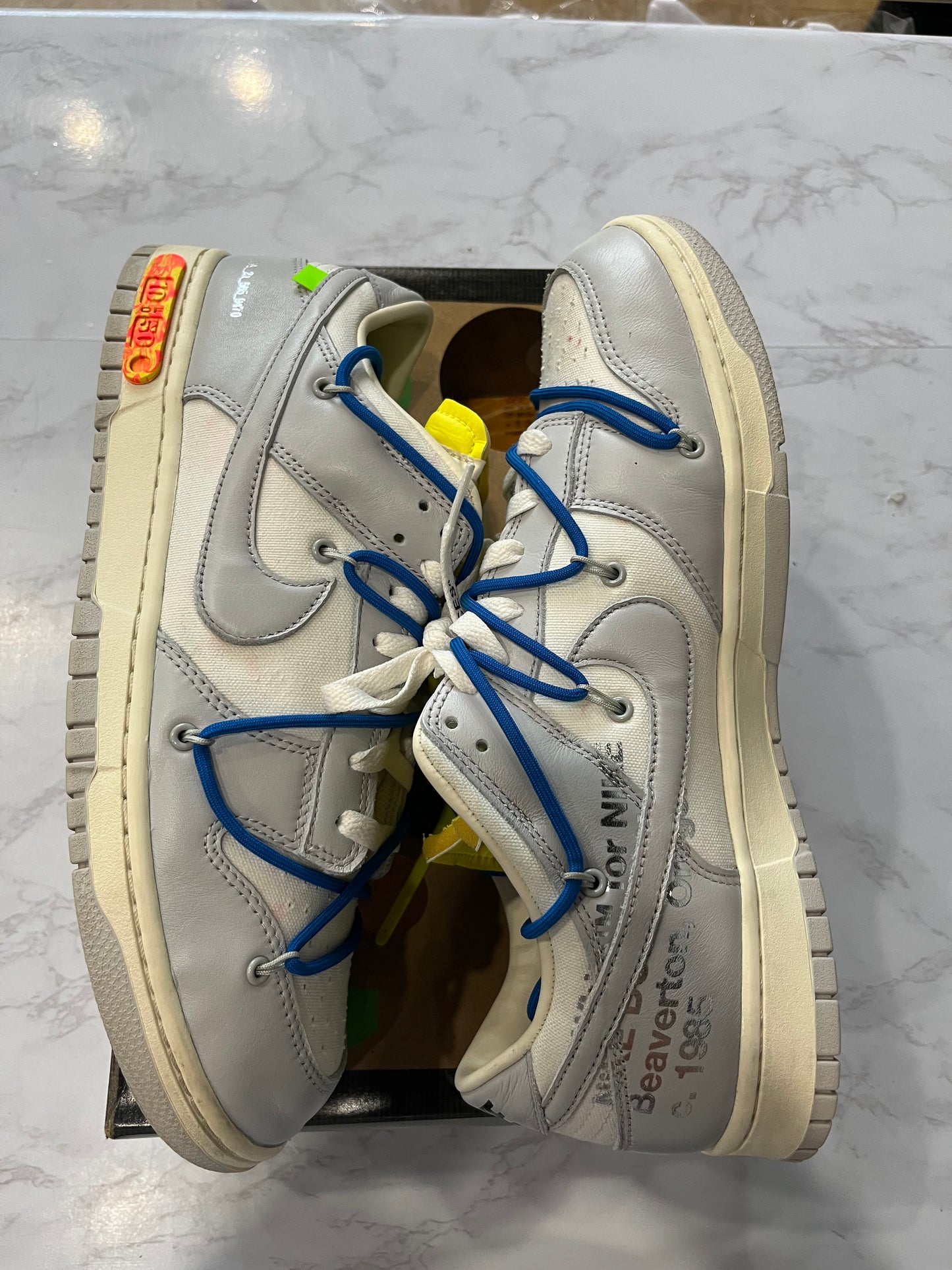 Off-White x Dunk Low Lot 10 of 50 Pre Owned