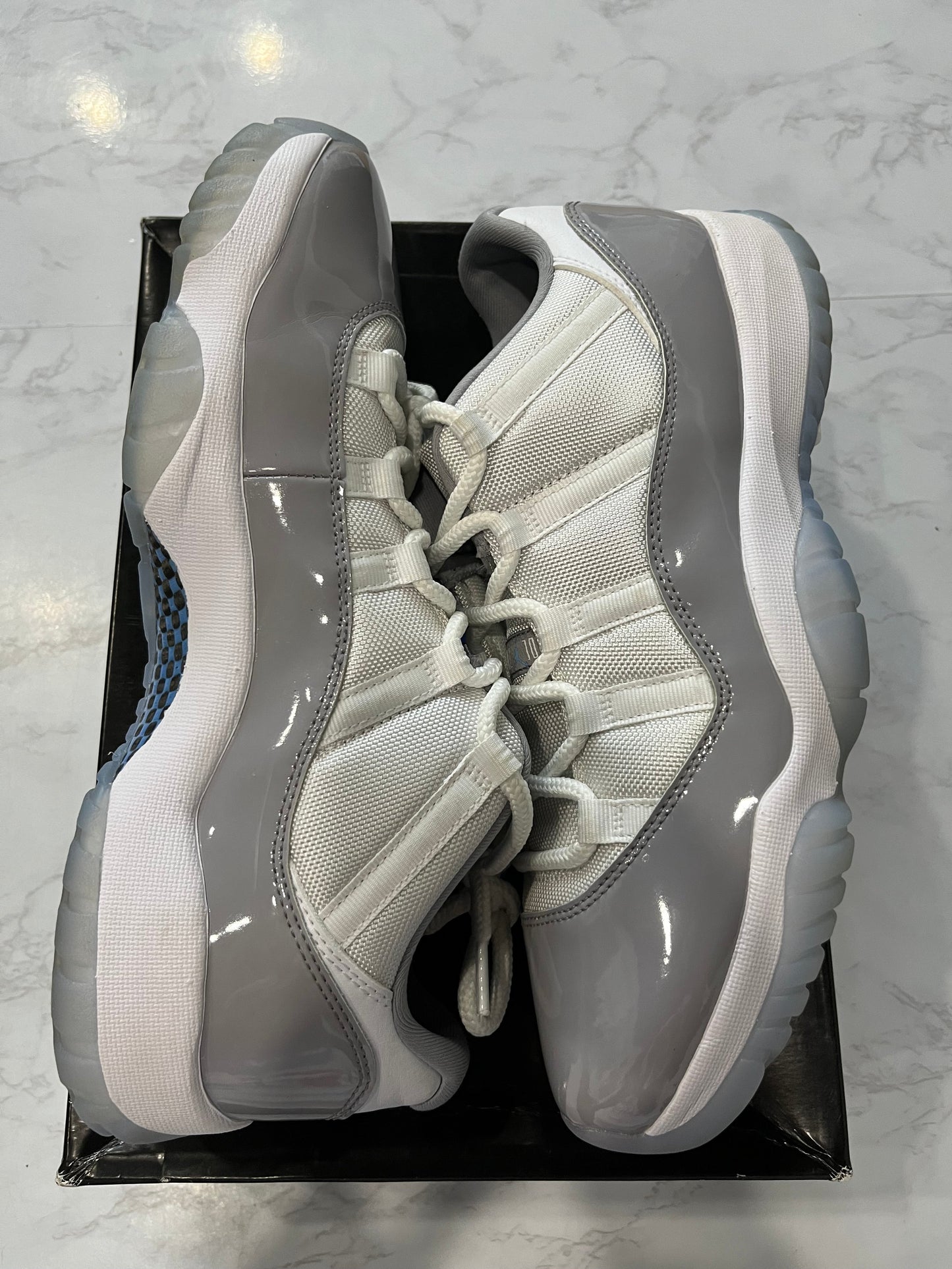 Jordan 11 Retro Low Cement Grey Pre Owned