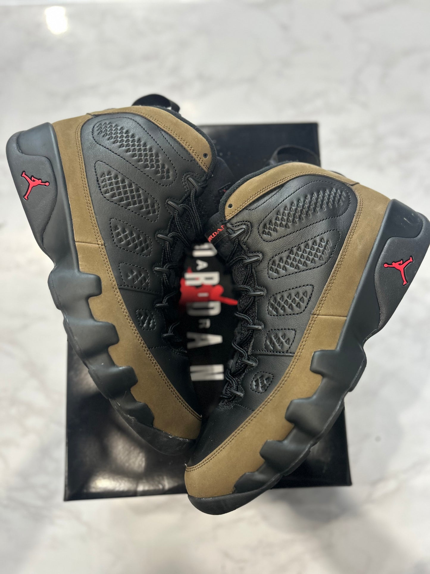 Jordan 9 Retro Olive  PRE-OWNED