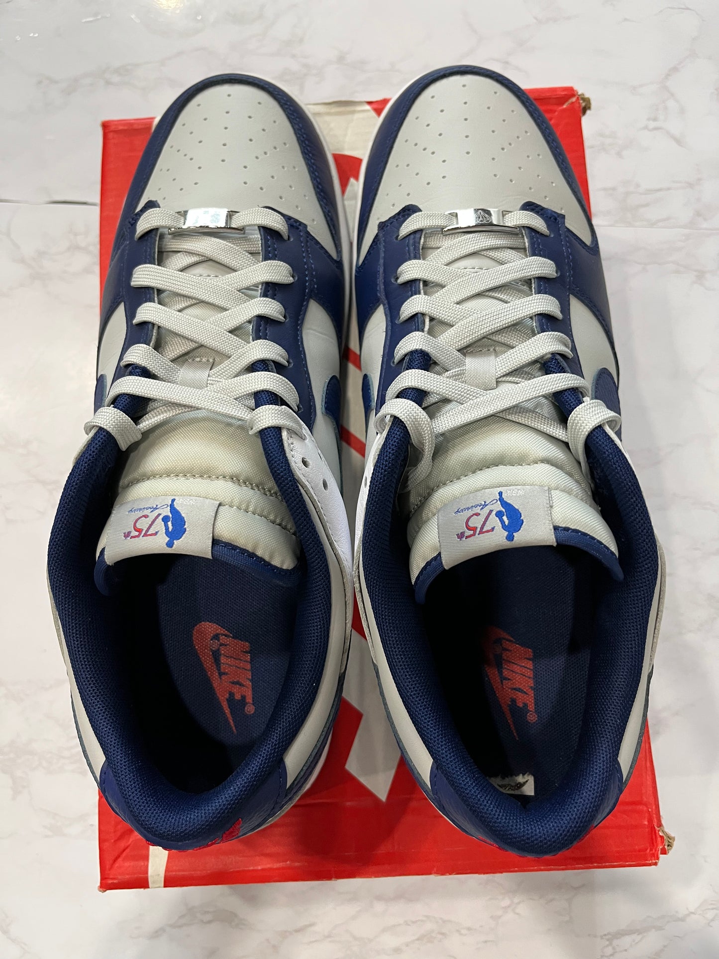 NBA x Dunk Low EMB 75th Anniversary - NetsPRE-OWNED