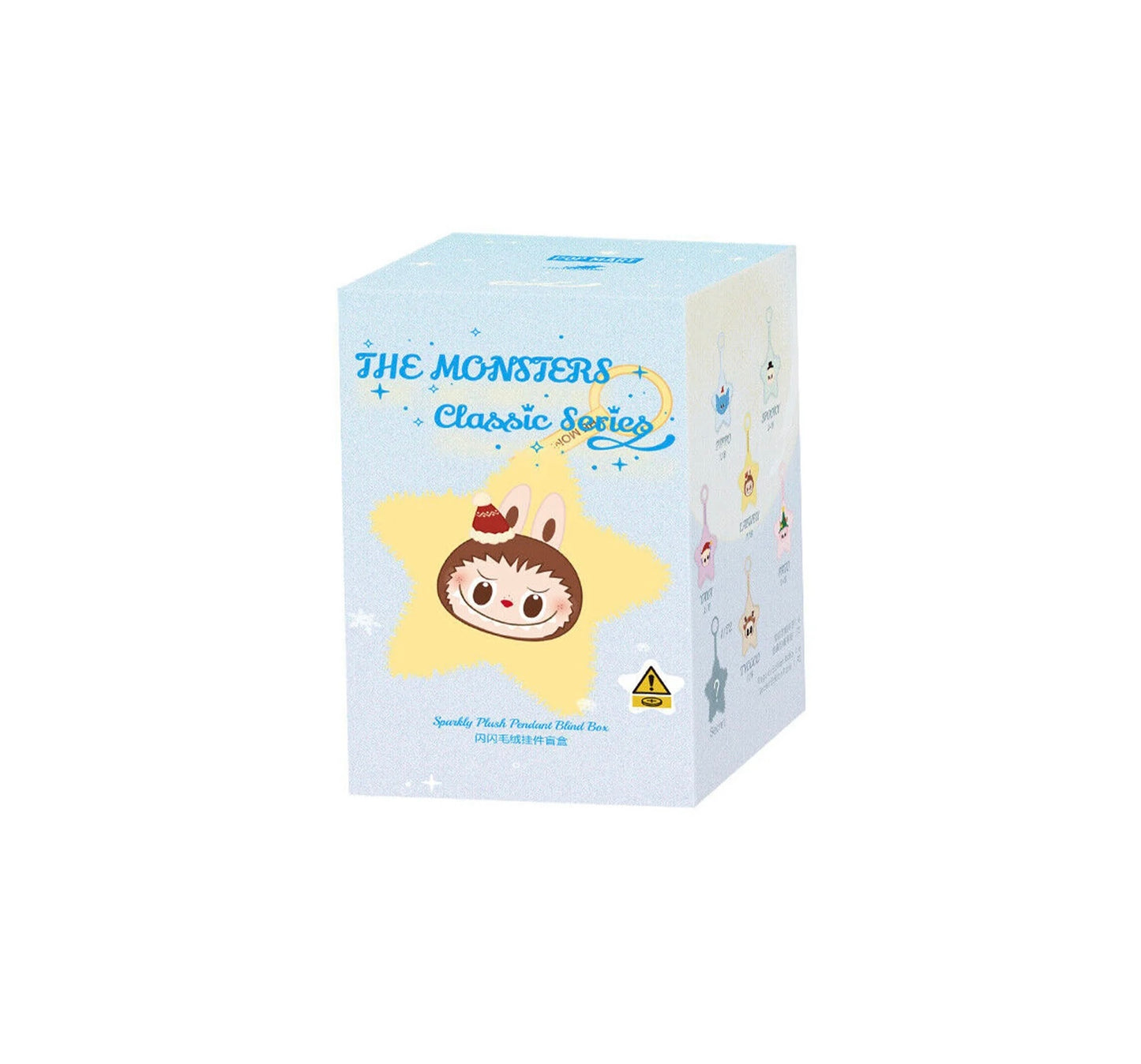 Pop Mart Labubu The Monsters Classic Series Sparkly Plush Pendant Sealed Case (1 UNIT)