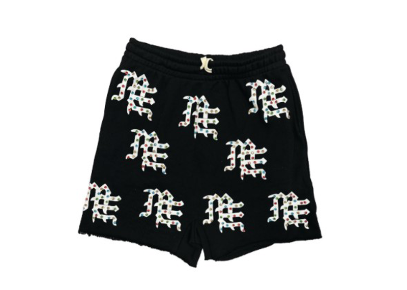Black ME Logo Shorts