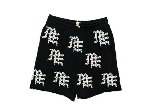 Black ME Logo Shorts