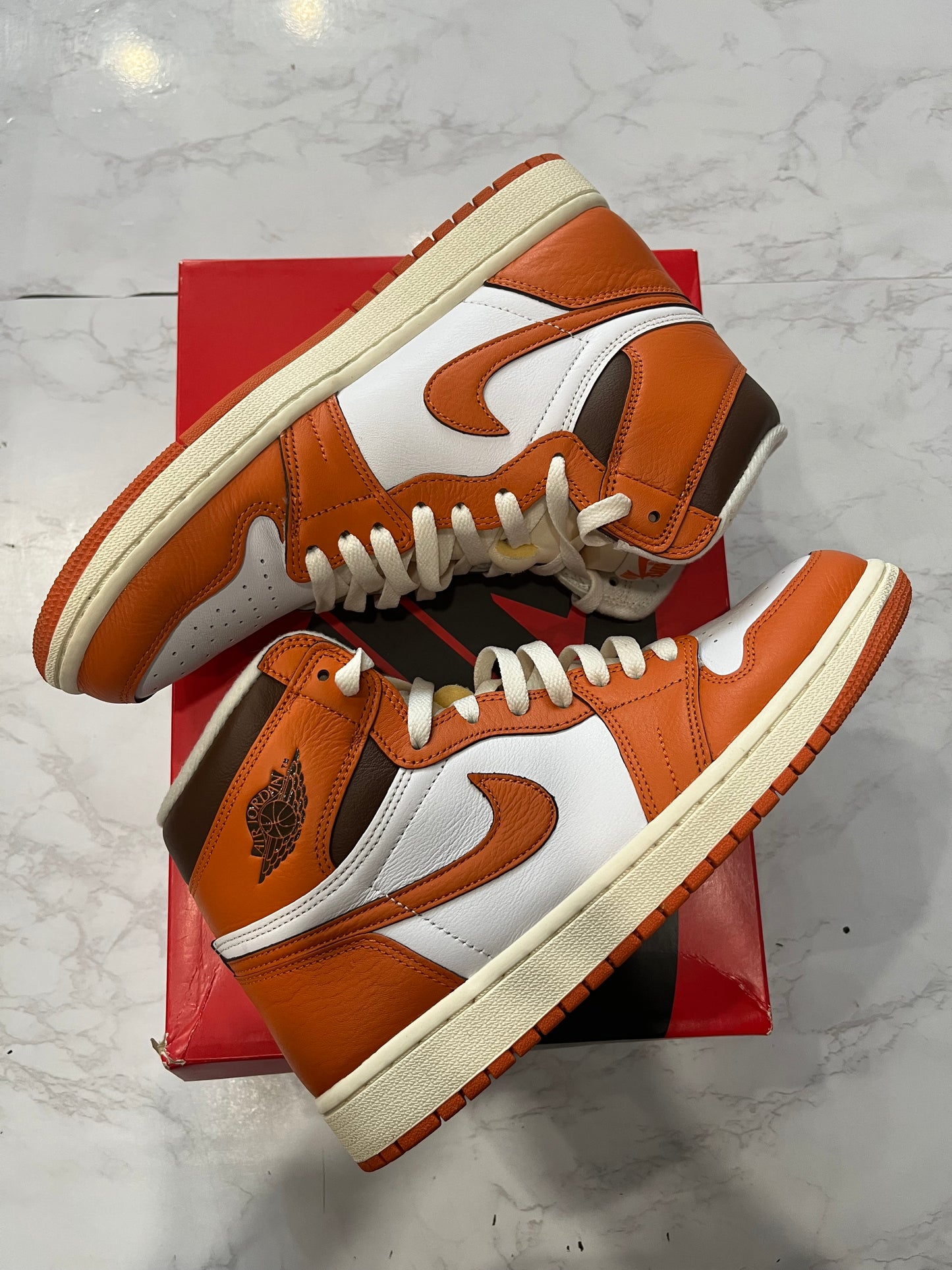 Wmns Jordan 1 High OG Starfish PRE-OWNED