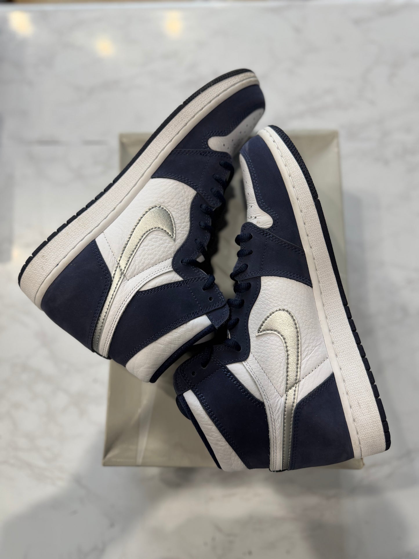 Jordan 1 Retro High CO.JP Midnight Navy 2020 PRE-OWNED
