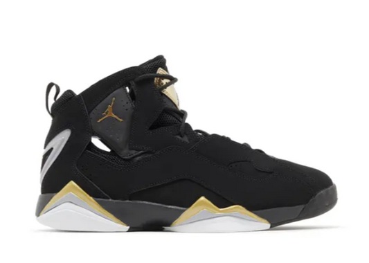 Jordan True Flight Black Metallic Gold PRE-OWNED