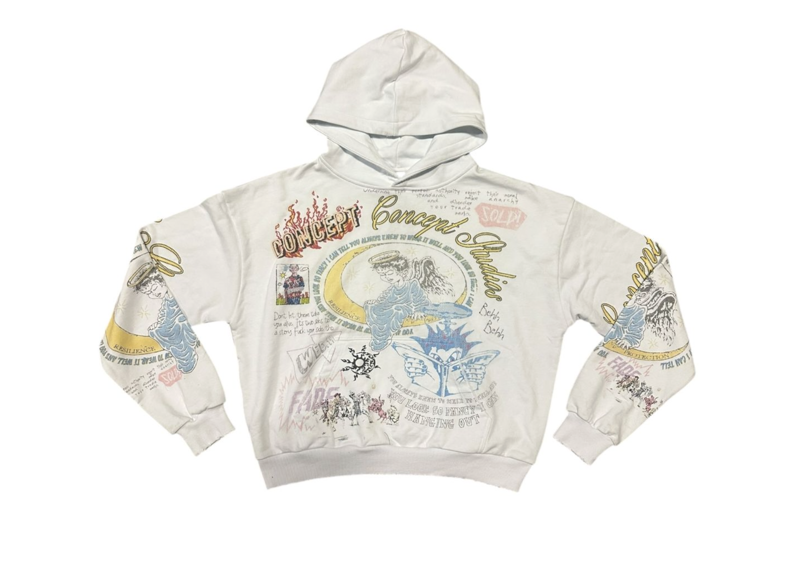 Concept LA Studio Hoodie White