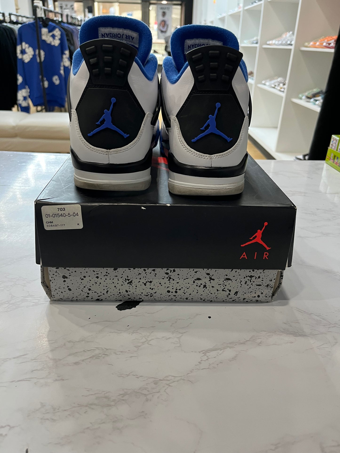 Jordan 4 Retro Motorsports Pre Owned