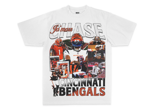 Jamarr Chase Tee Wht