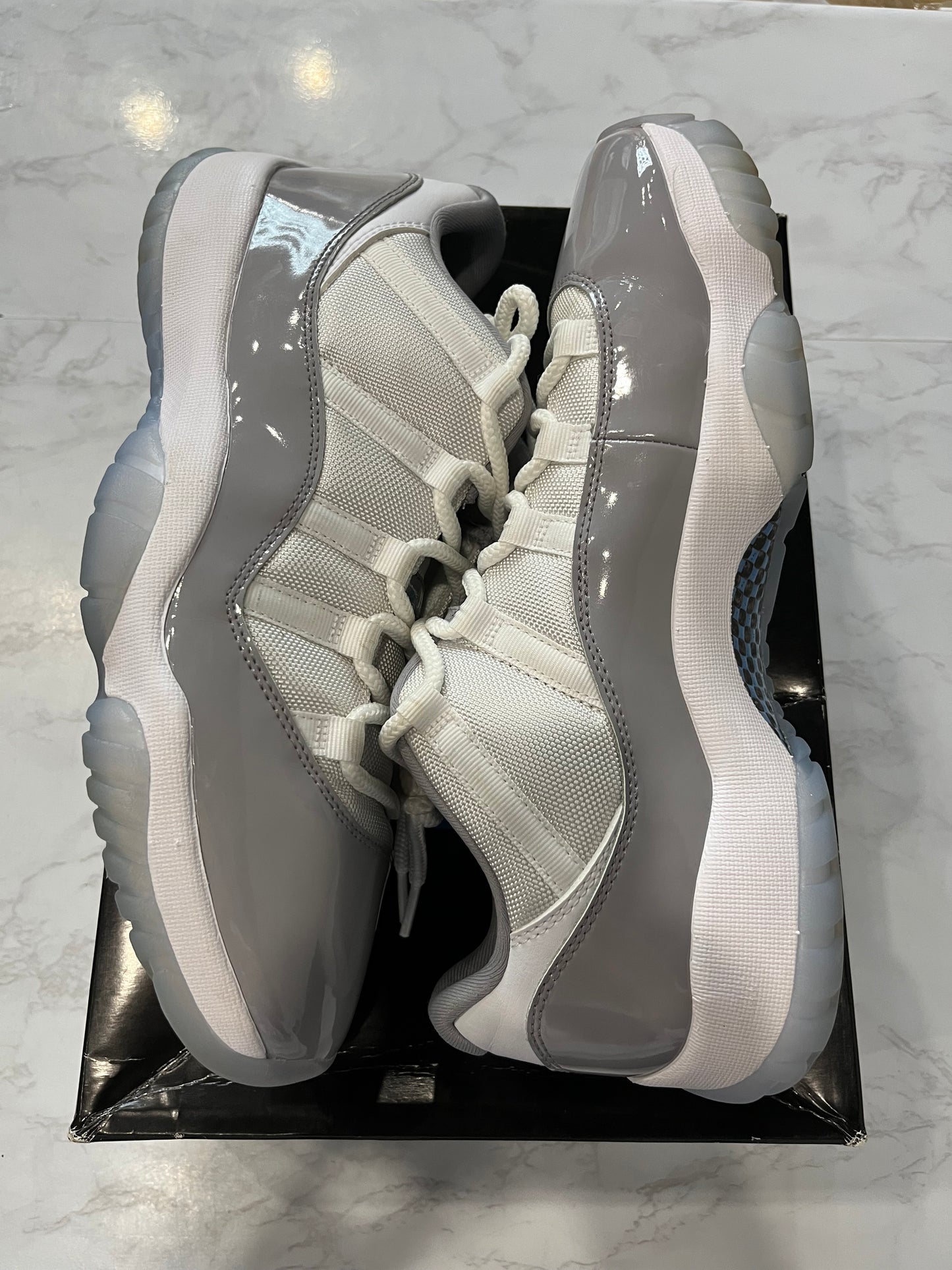 Jordan 11 Retro Low Cement Grey Pre Owned