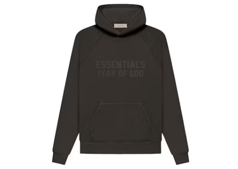 Fear of God Essentials Hoodie Off Black