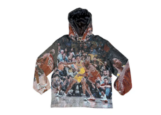 Kobe Vs MJ Tapestry Hoodie