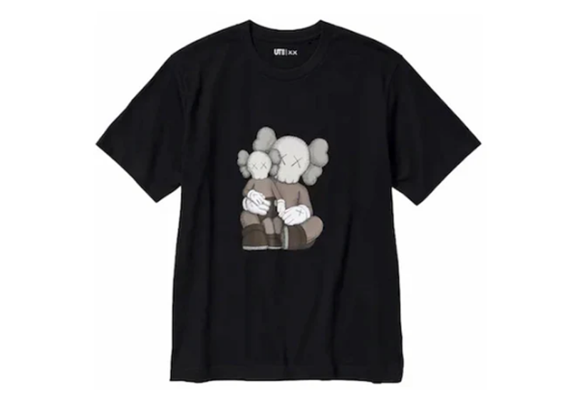 KAWS x Uniqlo UT Short Sleeve Graphic T-shirt Black