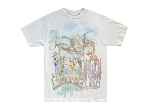 Travis Scott Utopia Circus Maximus Tour III Tee White