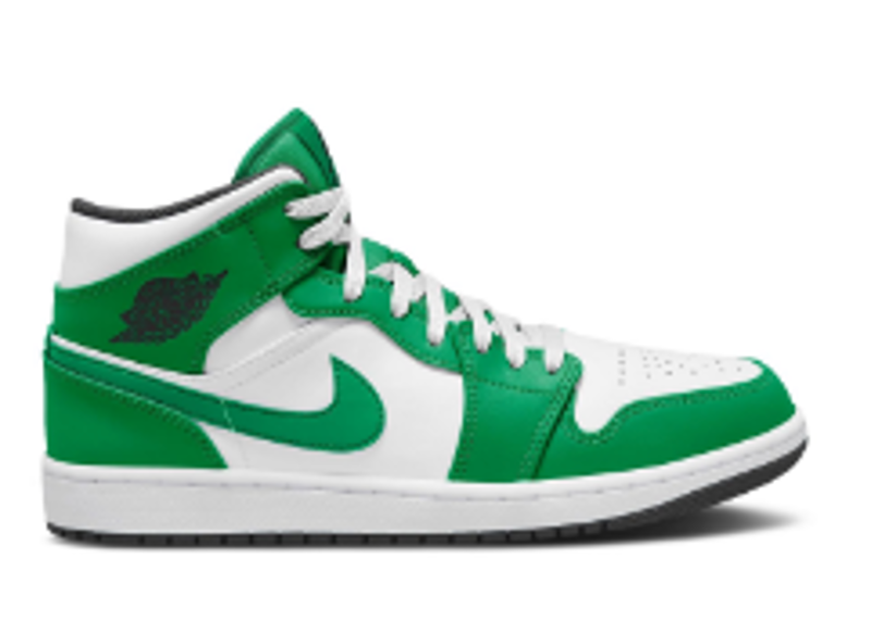 Jordan 1 Mid Lucky Green PRE-OWNED