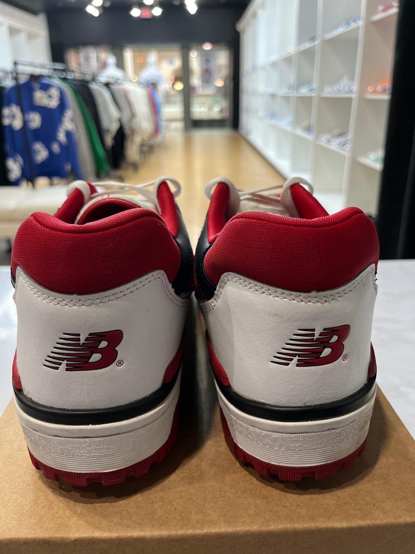 New Balance 550 White Team Red PRE-OWNED