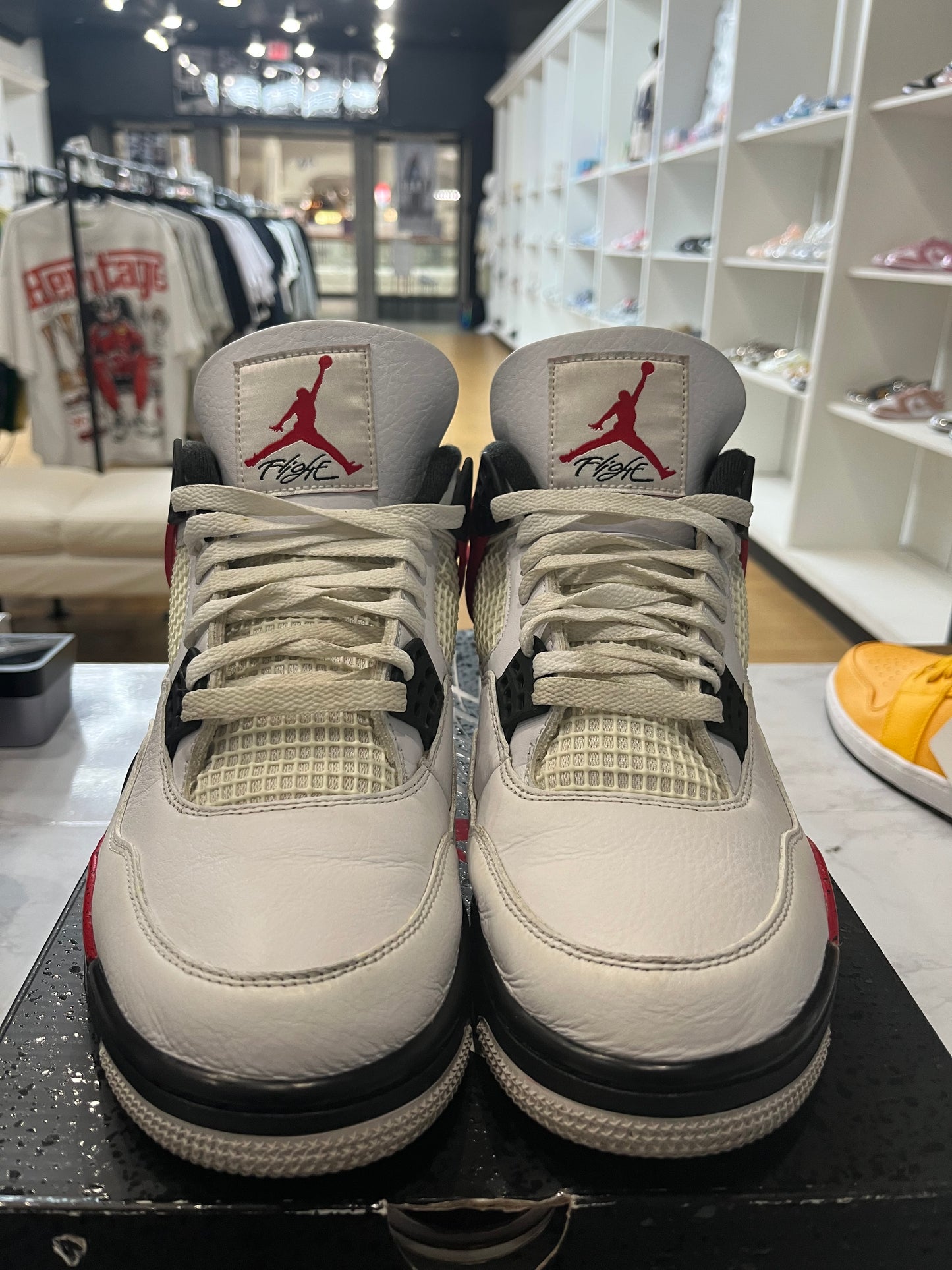 Jordan 4 Retro Red Cement PRE-OWNED