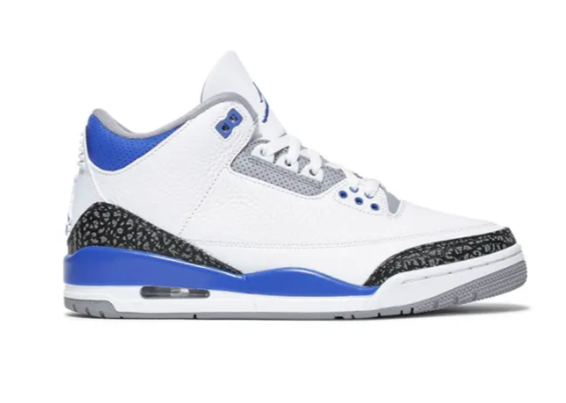 Jordan 3 Retro Racer Blue PRE-OWNED