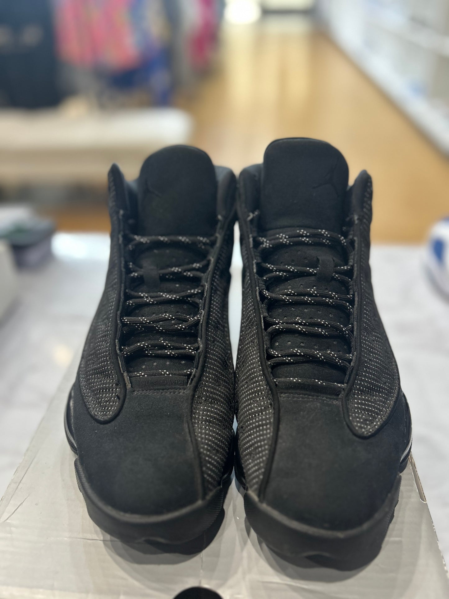 JORDAN 13 RETRO BLACK CAT PRE-OWNED