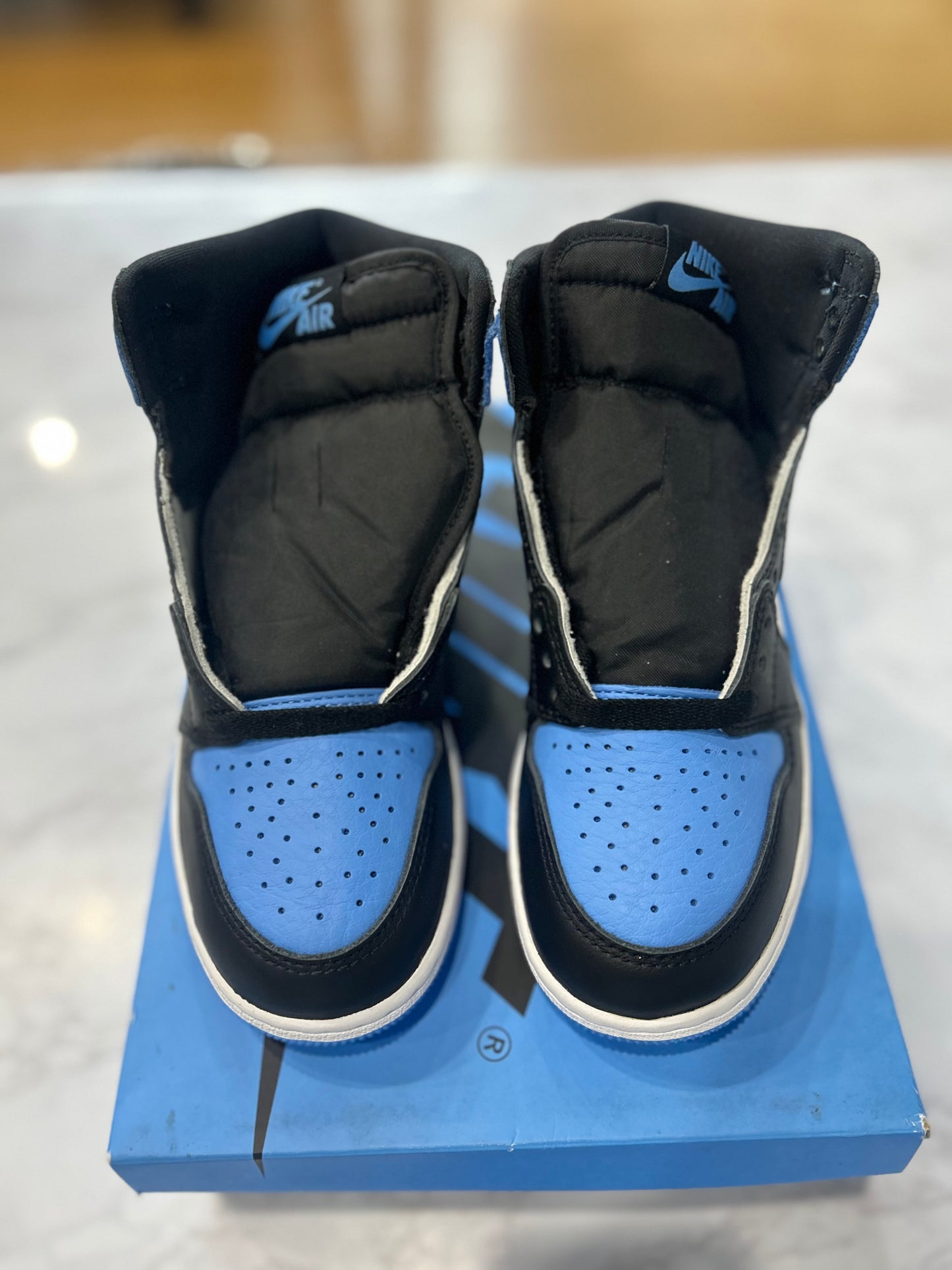 Jordan 1 Retro High OG GS UNC Toe Pre Owned